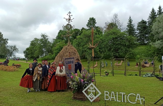 Fk "Laipa" starptautiskajā folkloras festivālā “Baltica 2025”